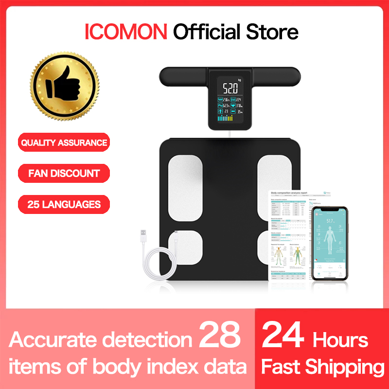 Digital Body Weight Scale - Báscula de peso corporal con 8