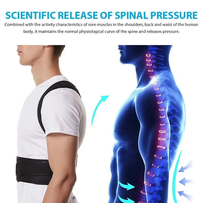Posture Corrector Back Brace - 1 Faja reforzada correctora de postura