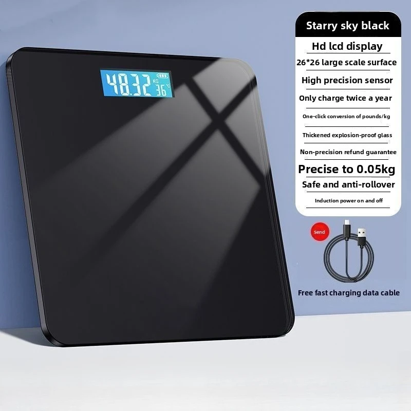 Digital Body Weight Scale - Báscula digital, báscula de baño de