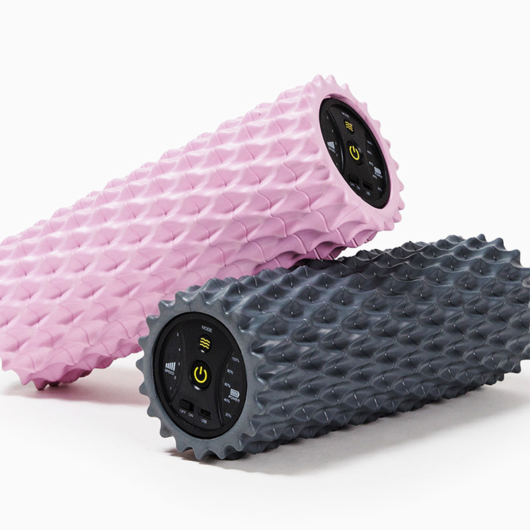 Vibrating Foam Roller - Rodillo eléctrico de espuma para masaje