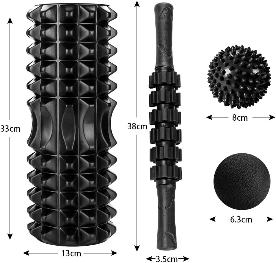 Juego 5 en 1, rodillo de espum - Vibrating Foam Roller reseña y precio