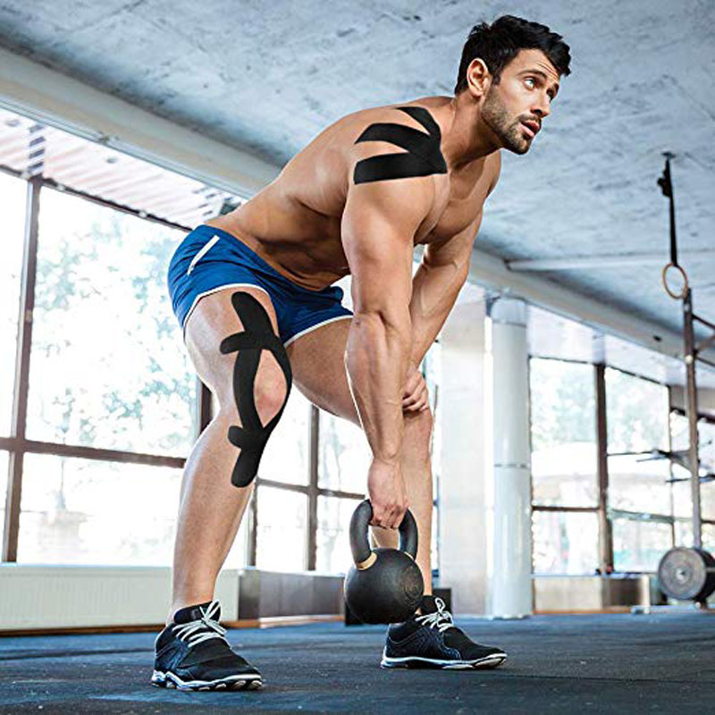 AOLIKES-Cinta de kinesiología  - Sports Taping Precut reseña y precio
