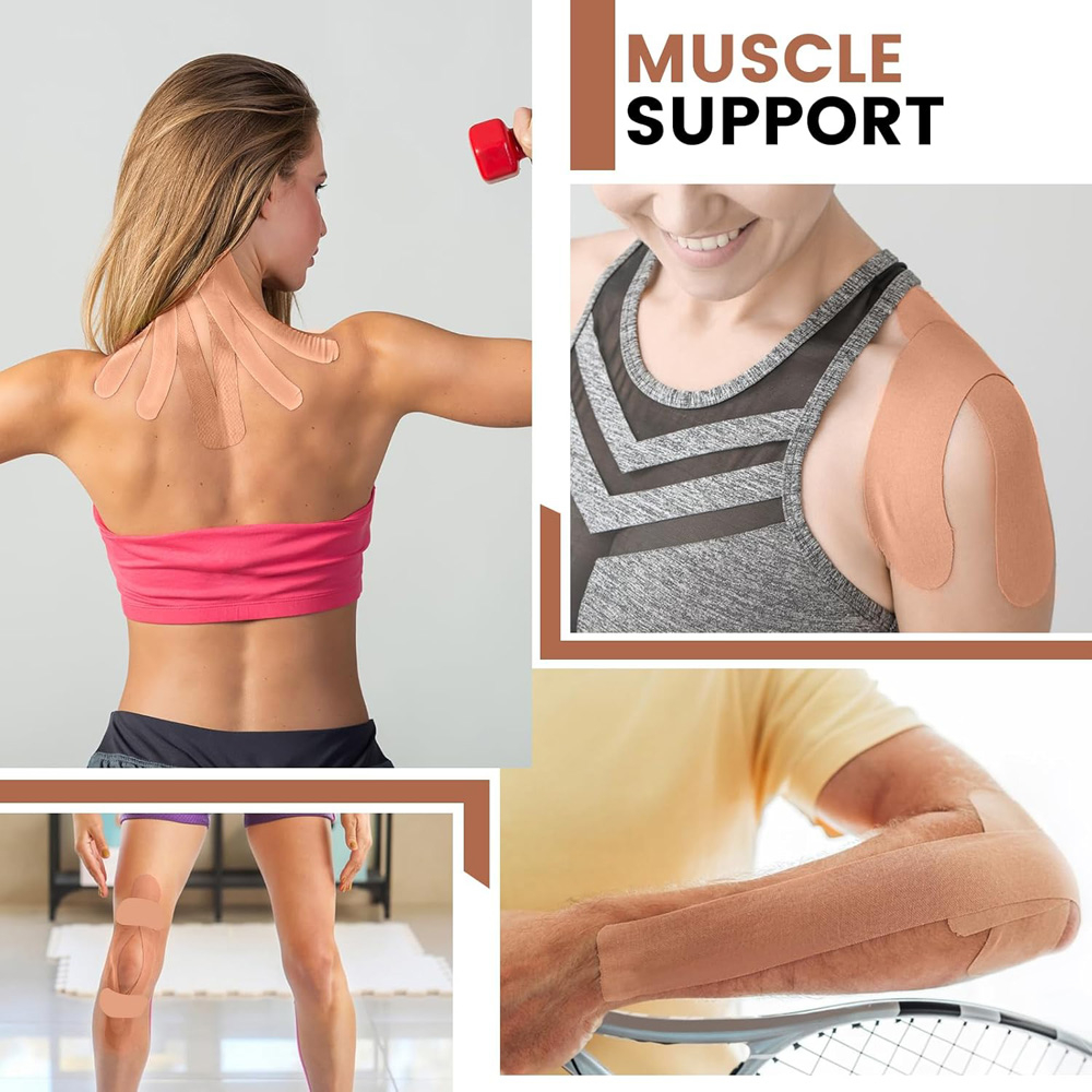 5 rollos de cinta de kinesiolo - Sports Taping Precut reseña y precio