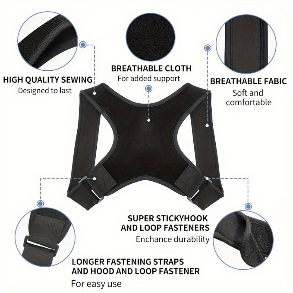 Cinturón de corrección de post - Posture Corrector Back Brace reseña y precio