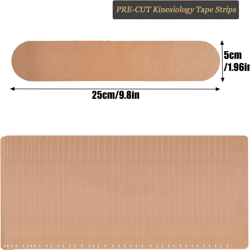 10 Tiras de Cinta de Kinesiolo - Sports Taping Precut reseña y precio