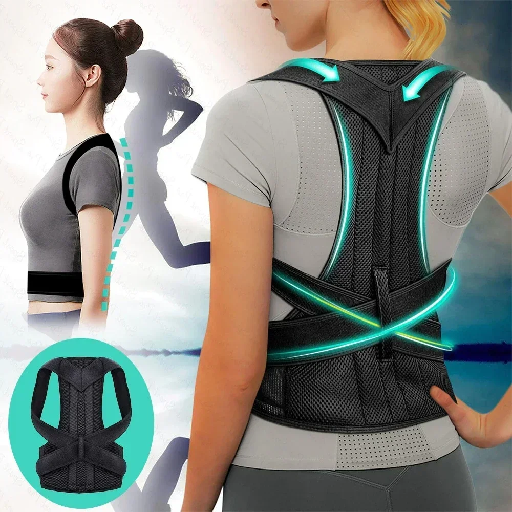 1 Faja reforzada correctora de - Posture Corrector Back Brace reseña y precio