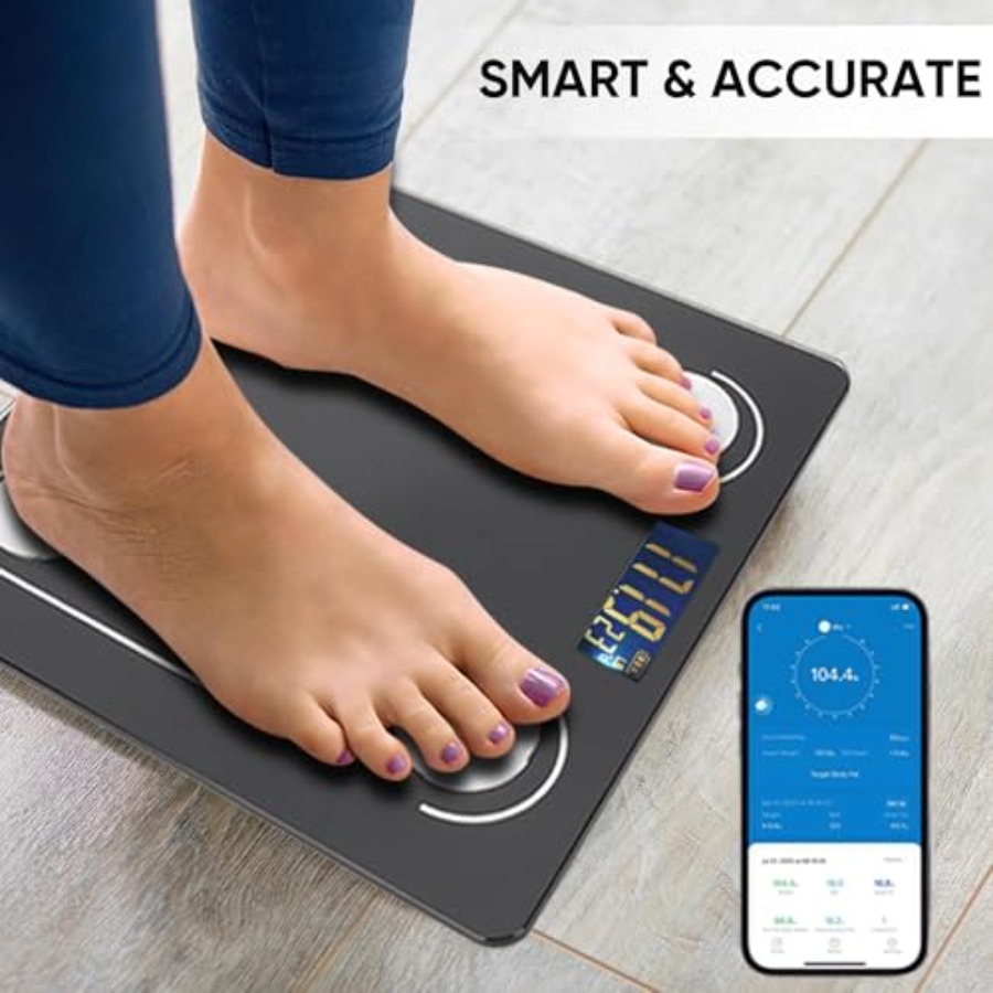 Báscula inteligente Bluetooth  - Digital Body Weight Scale reseña y precio