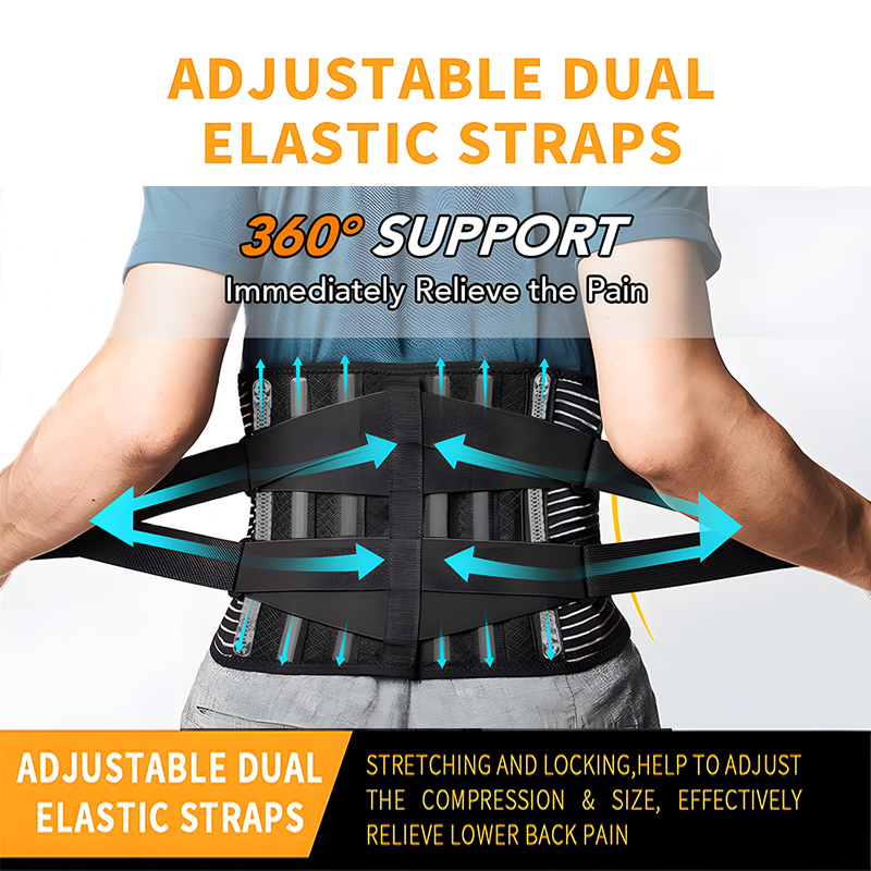 Cinturón de soporte Lumbar con - Posture Corrector Back Brace reseña y precio