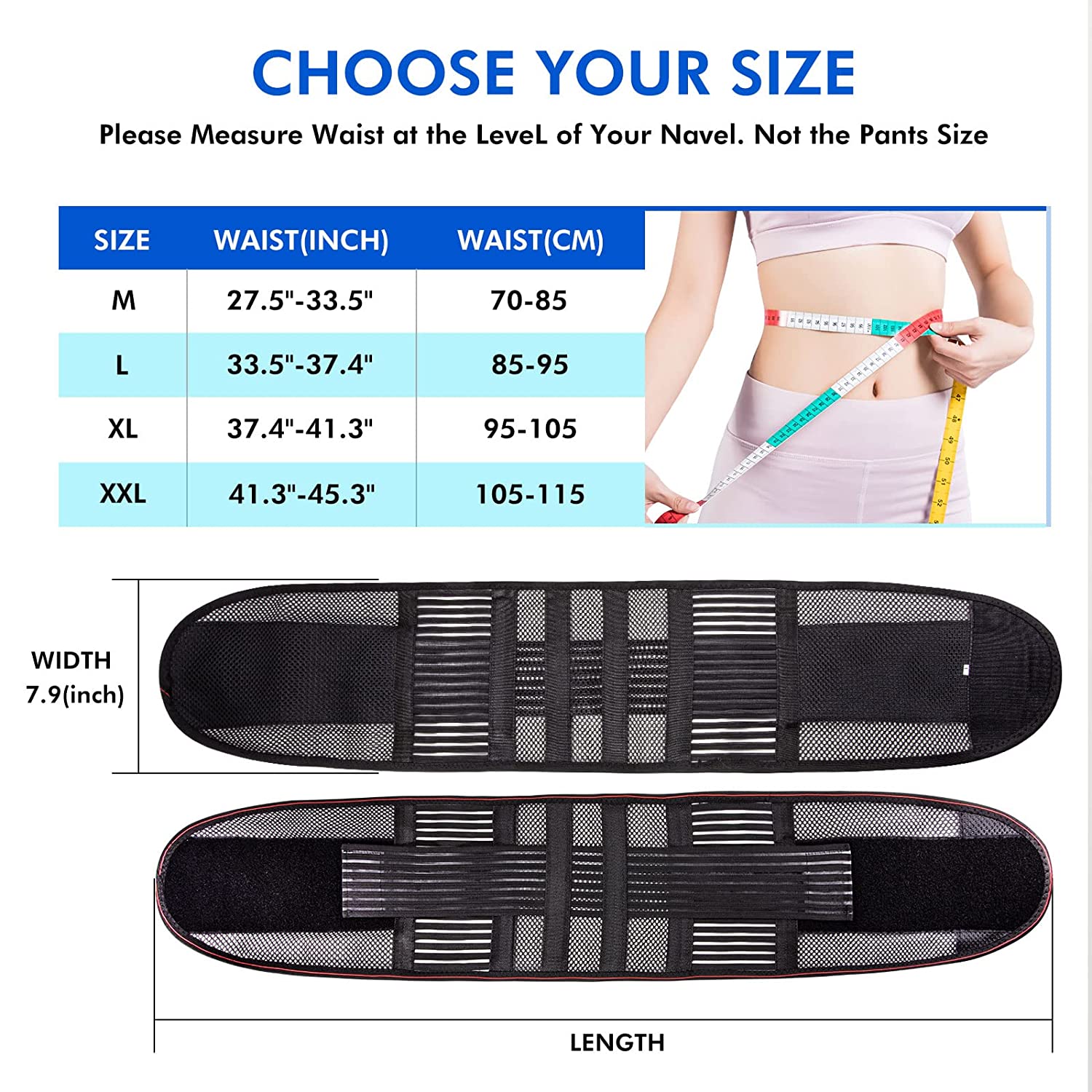 Soportes de espalda para alivi - Posture Corrector Back Brace reseña y precio