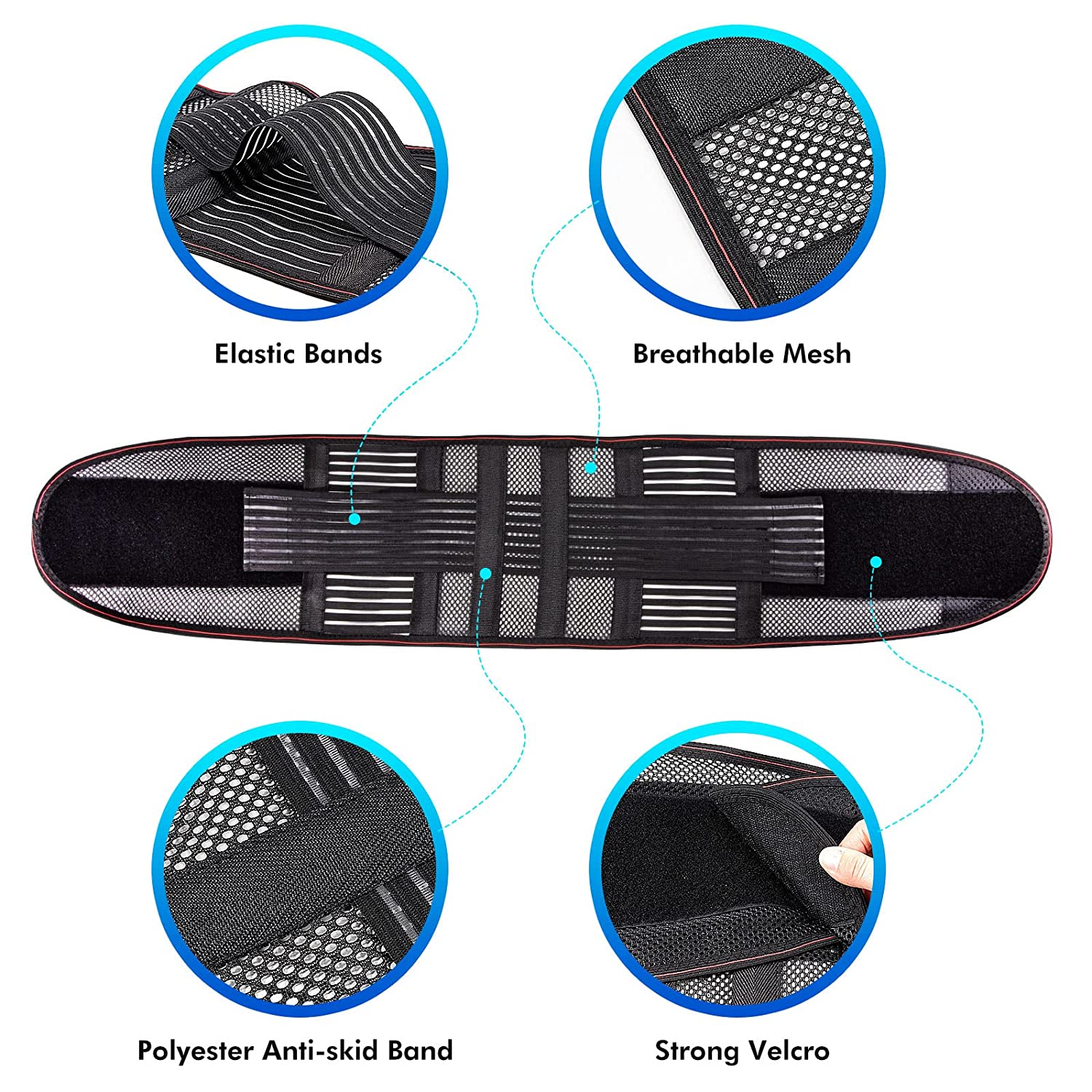 Soportes de espalda para alivi - Posture Corrector Back Brace reseña y precio