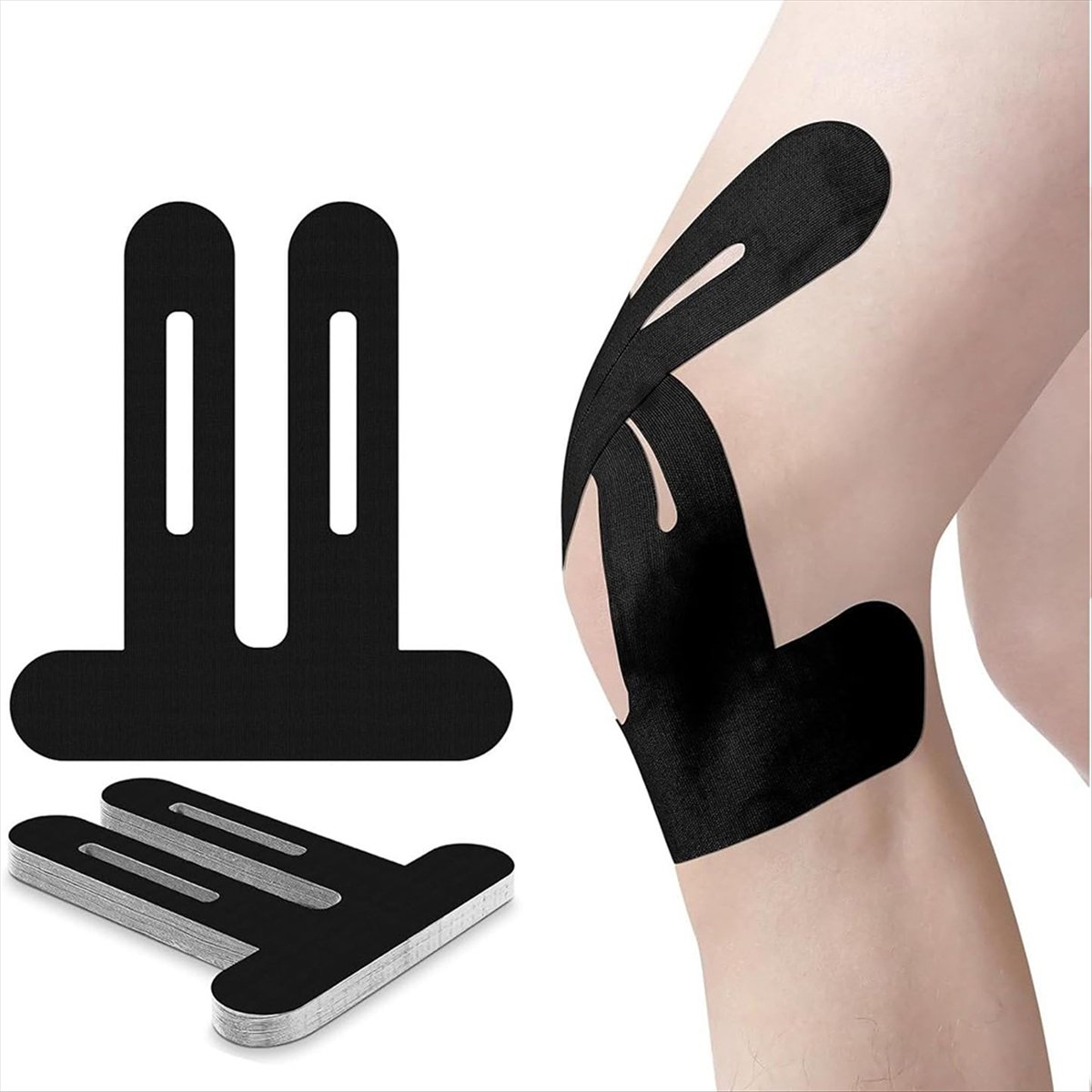 Cinta para rodilla de kinesiol - Sports Taping Precut reseña y precio