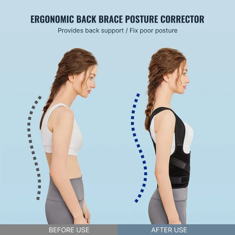 Corrector de postura con tiran - Posture Corrector Back Brace reseña y precio