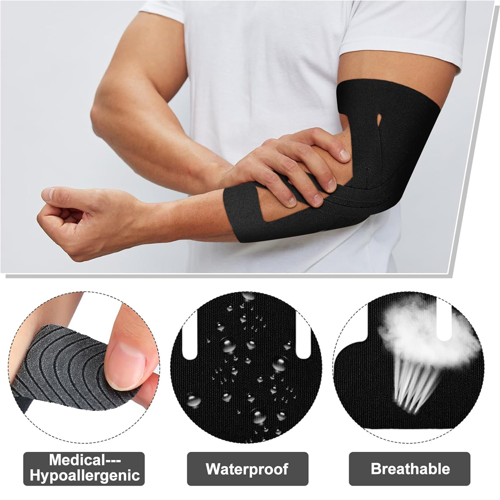 Cinta de kinesiología precorta - Sports Taping Precut reseña y precio
