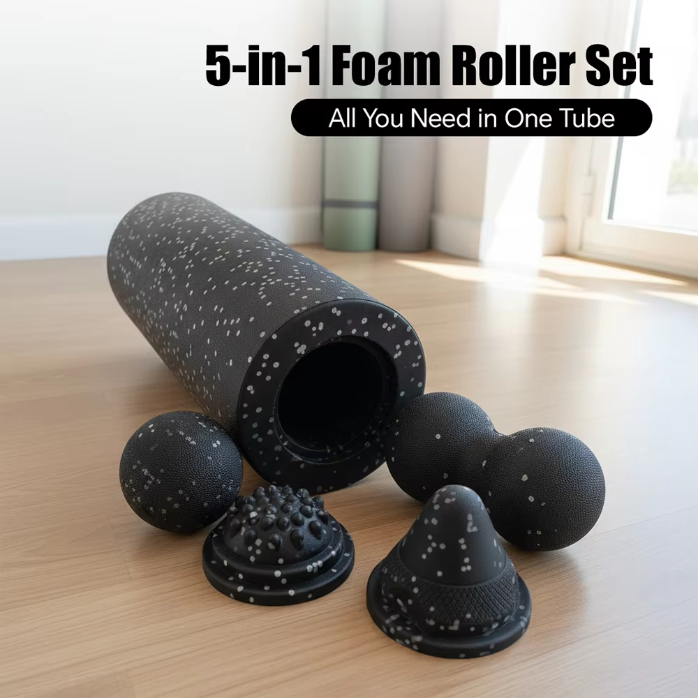 Set de 5 Rodillos de Masaje pa - Vibrating Foam Roller reseña y precio