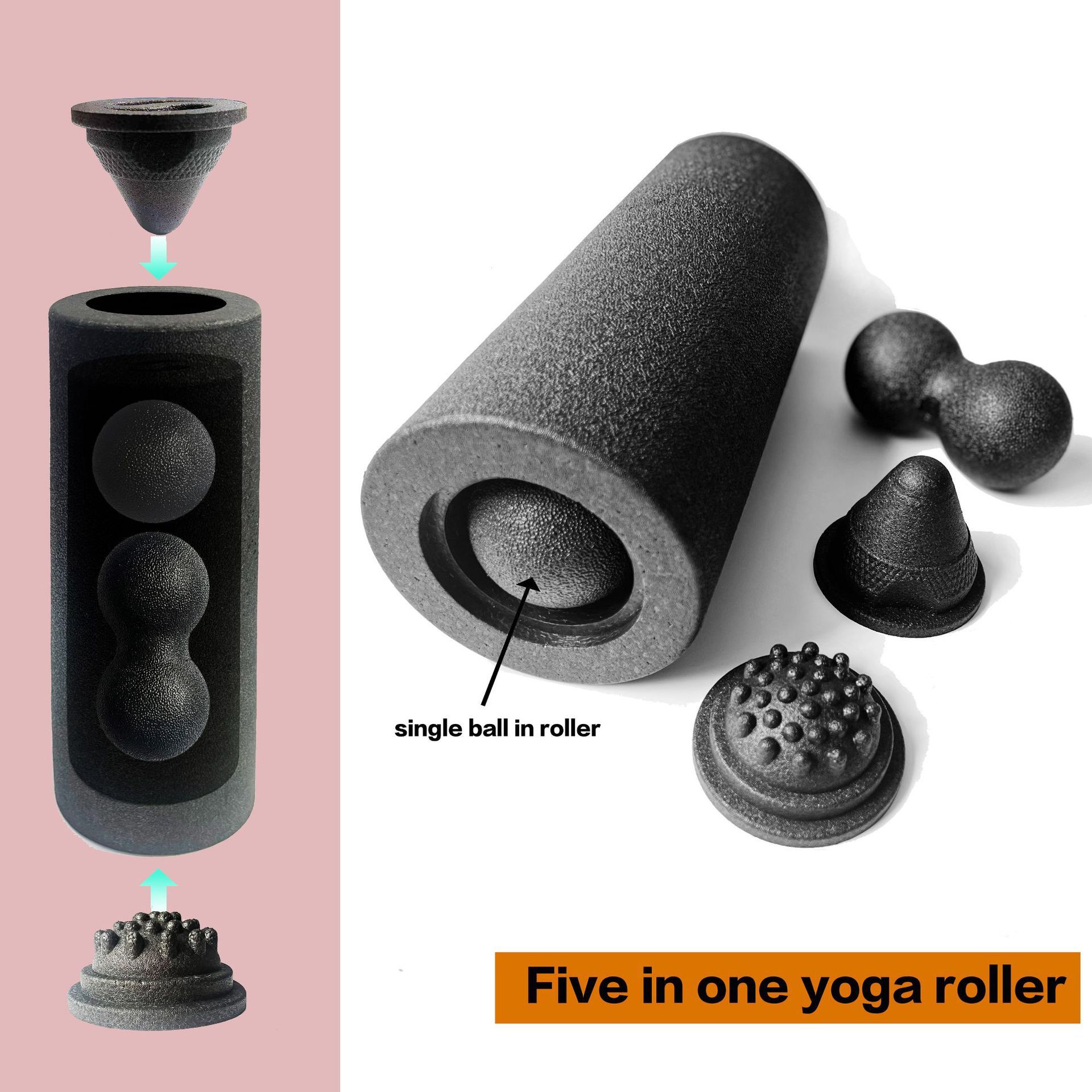 Set de 5 Rodillos de Masaje pa - Vibrating Foam Roller reseña y precio